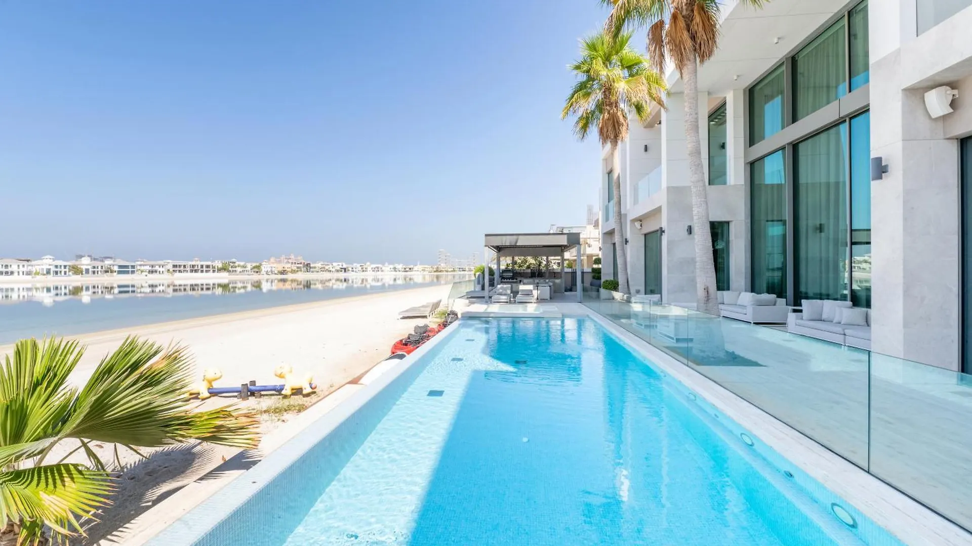 Ultra-Luxury 6Br Palm Villa - Private Pool & Beach Dubái 0*,